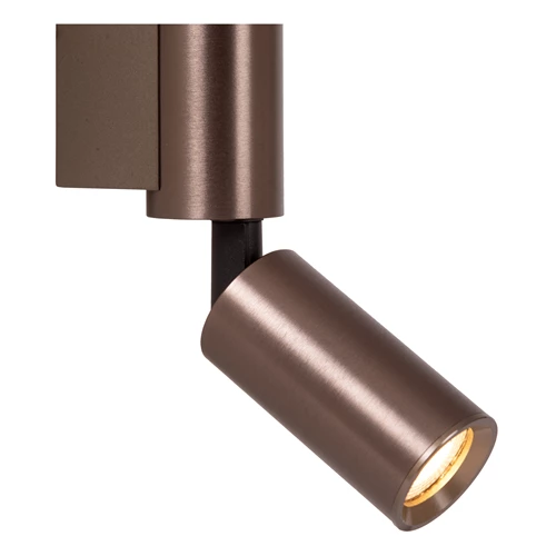 Lucide OTIMO - Wandspot / Wandlamp - 2xGU10 - Koffie | Essential - detail 2